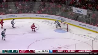 NHL Highlights   Sharks vs. Red Wings - January 14, 2025