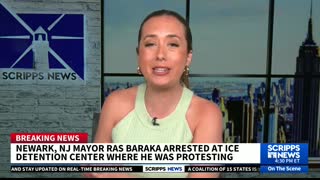 New Jersey mayor arrested at ICE detention center where he was protesting