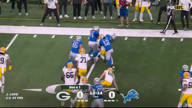 Green Bay Packers vs. Detroit Lions Game Highlights   NFL 2025 Season Week 13
