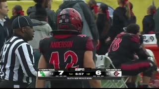 New Mexico Bowl North Texas Mean Green vs. San Diego State Aztecs   Full Game Highlights   ESPN CFB
