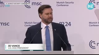 Full Speech JD Vance Shames Europe Leaders To Their Faces, Leaves Room Stunned  Munich  USA  Trump