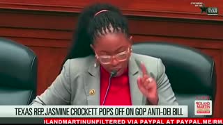 Jasmine Crockett BLISTERS white GOP members over DEI attacks   Roland Martin