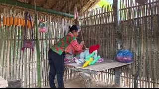 single mother left her child at home to buy bran and lost her child lytieusoa