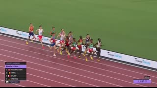 COLE HOCKER DOES IT AGAIN with massive kick to earn 5K world championship in Tokyo   NBC Sports