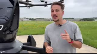 Flying a $495,000 Human Drone