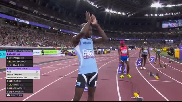 Noah Lyles EQUALS USAIN BOLT with 4th straight 200m world title, Bednarek earns silver   NBC Sports