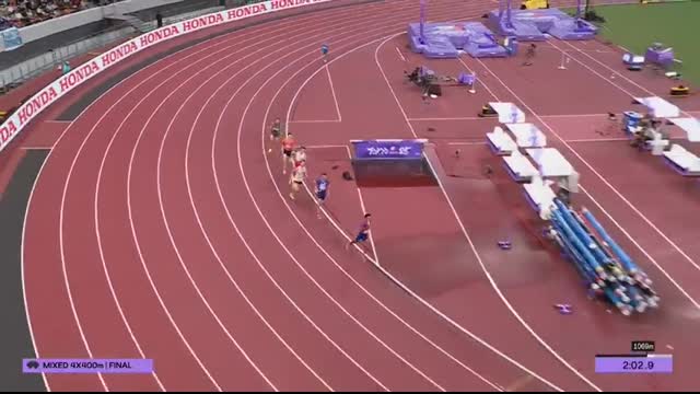 Team USA's CHAMPIONSHIP RECORD clinches mixed 4x400m gold to cap Day 1 at worlds   NBC Sports
