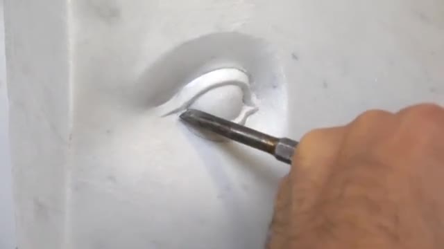 STONE TALK   How to carve stone by hand   The FLAT CHISEL