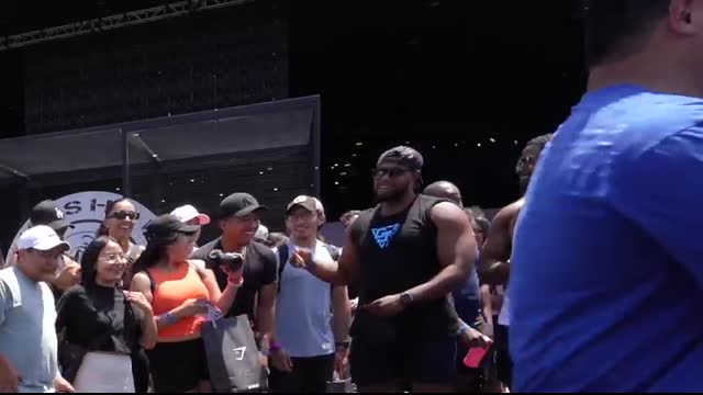 When The Whole Fitness Event Watches You Lift…?