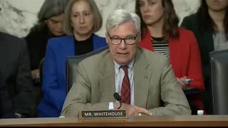 Sen. Whitehouse on AG Bondi Hearing  An Awful Day in the History of this Committee