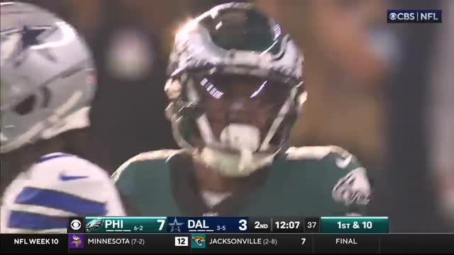 Philadelphia Eagles vs. Dallas Cowboys   2024 Week 10 Game Highlights