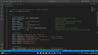 How to send email using PHPMailer in php via Contact Form - Gmail SMTP Server