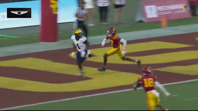 Michigan Wolverines vs. USC Trojans   COLLEGE FOOTBALL HIGHLIGHTS   10 11 2025   NBC Sports