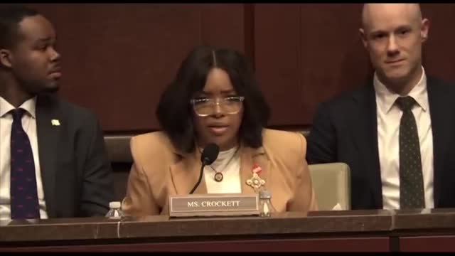 Rep. Jasmine Crockett Trump Pardoned Rapists & Pedophiles — And Republicans Call It Law & Order