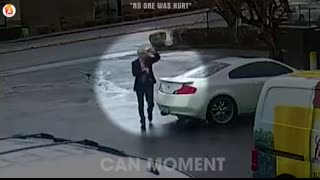 When Carjackers Mess With The Wrong Car   Instant Karma #2