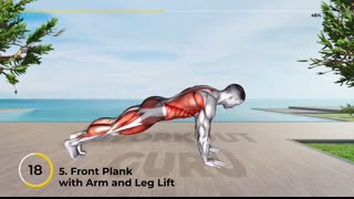 Lose Belly Fat (10 Days Challenge - 10 Min Workout - TOP 10 Exercises)