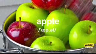 Everyday English Words   60+ Daily Use Fruits Name in English   Useful in Daily Life#english