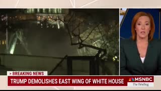 'An absolute gut punch' Psaki BLASTS Trump on White House demolition as public pushback strengthens