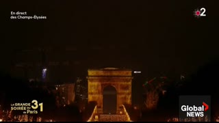 New Year’s 2025 Paris celebrates with dazzling fireworks around Eiffel Tower