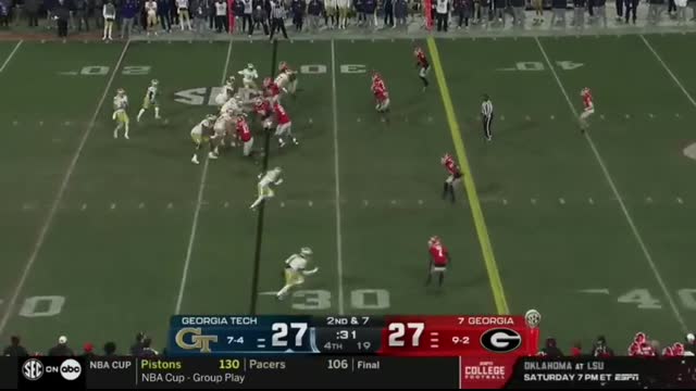 Georgia Tech vs Georgia INSANE Ending ｜ 2024 College Football