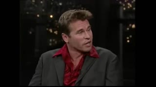 Val Kilmer On Marlon Brando   David Letterman