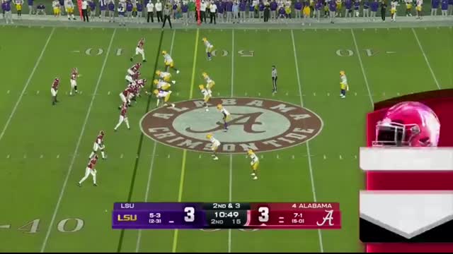 LSU Tigers vs. Alabama Crimson Tide   Full Game Highlights   ESPN College Football