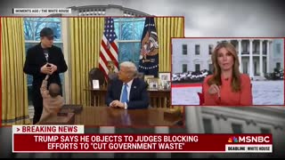 ‘Irony died while he was talking’ Nicolle Wallace on Elon Musk’s takeover of Oval Office