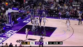 LAKERS at JAZZ   FULL GAME HIGHLIGHTS   December 1, 2024