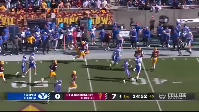 BYU Cougars vs. Arizona State Sun Devils   Full Game Highlights   ESPN College Football