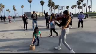 Police couldn’t stop her from playing Coffin Dance on Violin