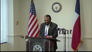 Congressman Al Green on President Trump Stating He Would End the Trump-Republican-Imposed Shutdown
