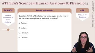 Achieve TEAS 7 Excellence Detailed Anatomy & Physiology Practice Test Guide