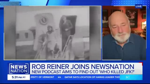 Director Rob Reiner says he has proof four men killed JFK   NewsNation Prime