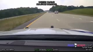 Arkansas State Police Pursuit Ends in Wild Crash After a PIT Maneuver