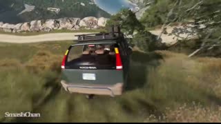 Cliff Drops #22 - BeamNG DRIVE   SmashChan