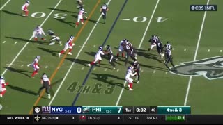 New York Giants vs. Philadelphia Eagles   2024 Week 18 Game Highlights