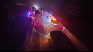 Massive Winter Storm Slams California - huge snow storm - Blizzard Conditions on Donner Pass - 2022