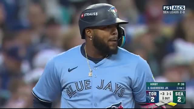 FULL INNING Blue Jays GO OFF for 5 runs in 3rd to jump out to lead in ALCS Game 3!