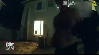 'Roided Out' Tough Guy Faces Off with 5 Police Officers