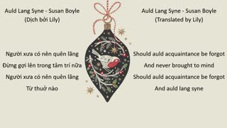 Auld Lang Syne - Susan Boyle lyrics (Auld Lang Syne - Vietsub by Lily) l58
