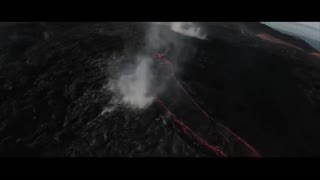STUNNING Drone Video of ICELAND VOLCANO Eruption   4K DJI FPV