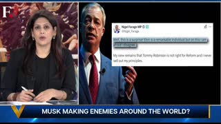 Elon Musk Turns on Britain's Nigel Farage Can Musk be Stopped   Vantage with Palki Sharma