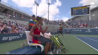 Rebecca Marino vs. Leylah Fernandez Highlights   2025 US Open Round 1