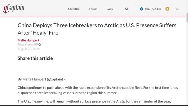 The United States' Broken Icebreakers   Commercial Replacement   Shipbuilding Plan