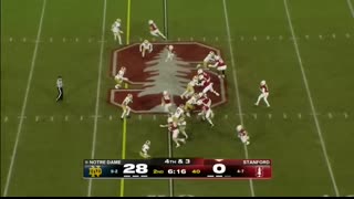 Notre Dame Fighting Irish vs. Stanford Cardinal   Full Game Highlights   ESPN College Football