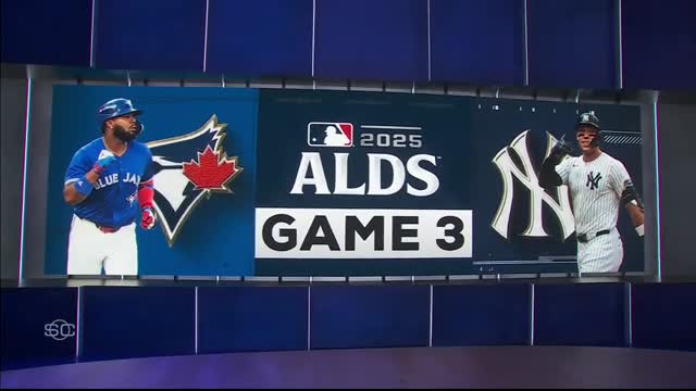 ALDS GAME 3 REACTION ⚾️ Yankees avoid sweep vs. Blue Jays & Mariners take 2-1 lead   SportsCenter