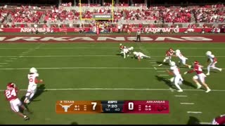 Texas Longhorns vs. Arkansas Razorbacks   Full Game Highlights   ESPN College Football