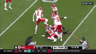Kansas City Chiefs vs. Las Vegas Raiders   2024 Week 8 Game Highlights