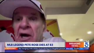 Pete Rose dead at 83