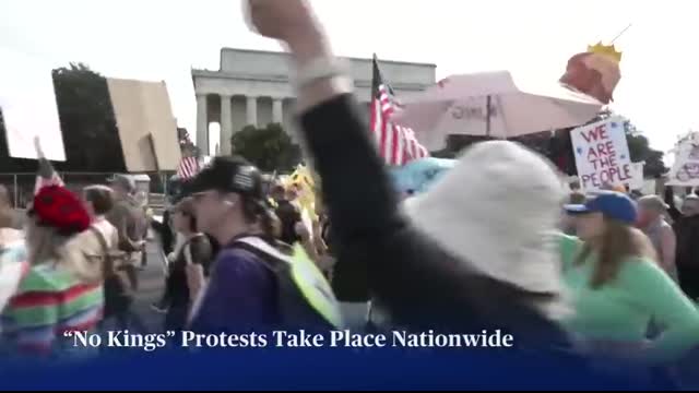 No Kings  protests express fear, frustration with Trump administration